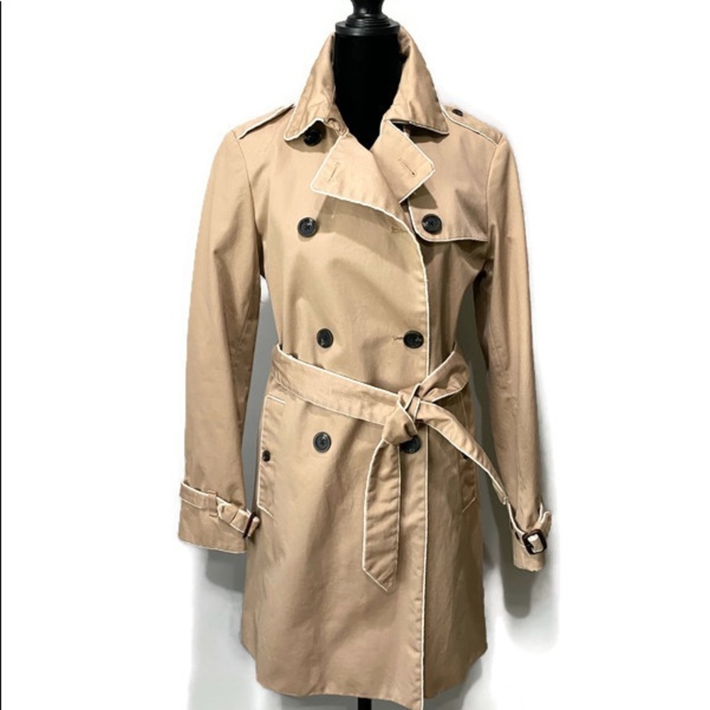 Gap Womens Trench Coat, Size S, khaki